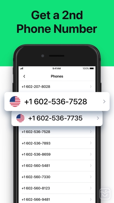 تصاویر Second Phone Number - 2Number