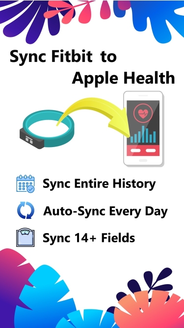fitbit to apple health sync