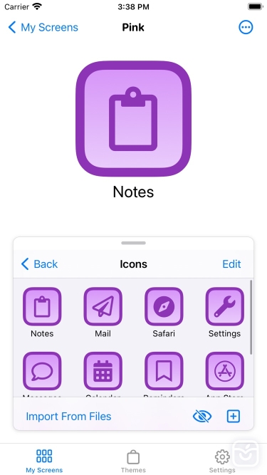 تصاویر Iconboard - Icon Theme Creator