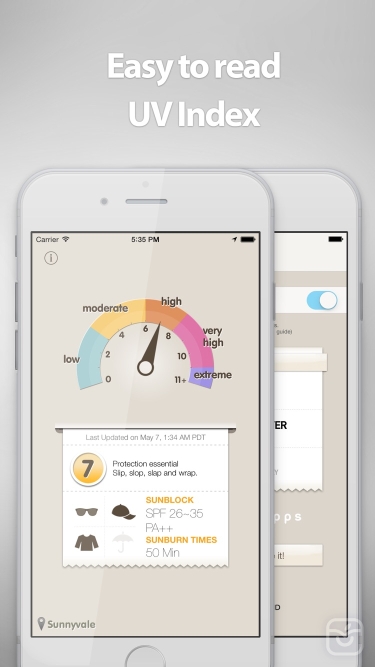 تصاویر UVmeter - Check UV Index ++