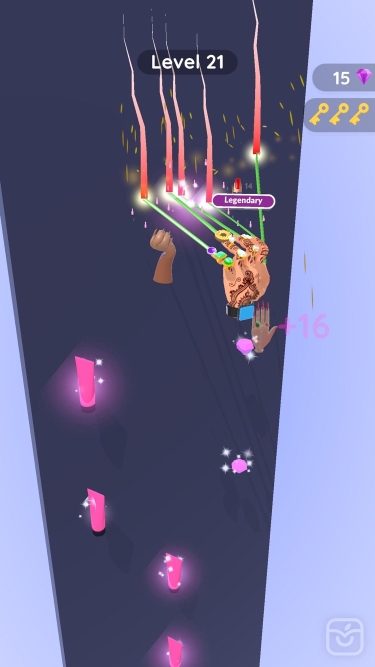 تصاویر Hand Evolution Runner