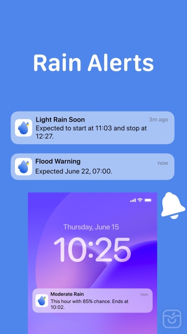 تصاویر RainViewer ++