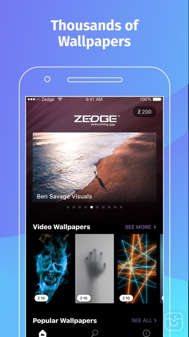 تصاویر ZEDGE™ Wallpapers ++