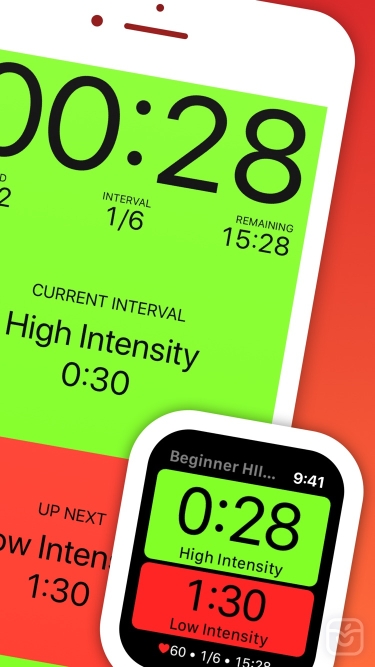 دانلود اپلیکیشن Seconds Pro Interval Timer برای آیفون | آی اپس - اپ ...