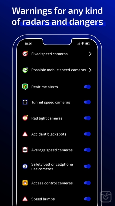 تصاویر Radarbot: Speed Cameras | GPS ++