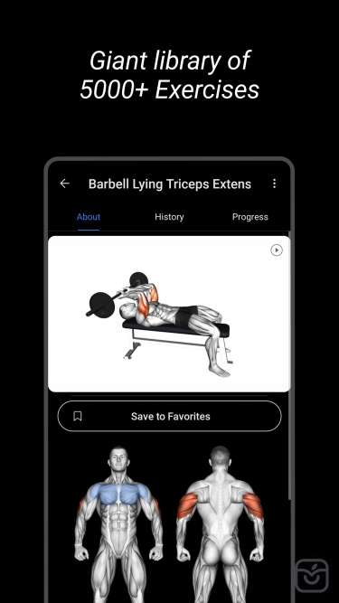 تصاویر Lyfta: Gym Workout Tracker ++
