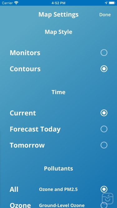 تصاویر EPA AIRNow