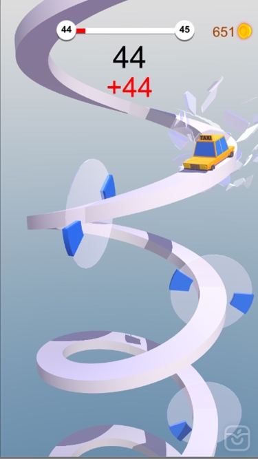 تصاویر Twisty Break 3D - Car Run Down