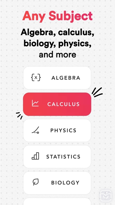 تصاویر AI Homework Helper・Math Solver ++