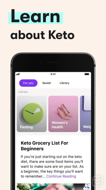 تصاویر Keto Diet App - Macro Tracker