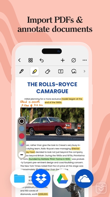 تصاویر Noteshelf 3 ++| آنلاک‌شده