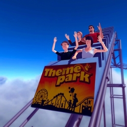 لوگو SuperCoaster Theme Park