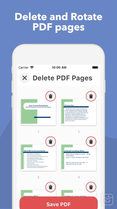 تصاویر PDF it All Document Converter