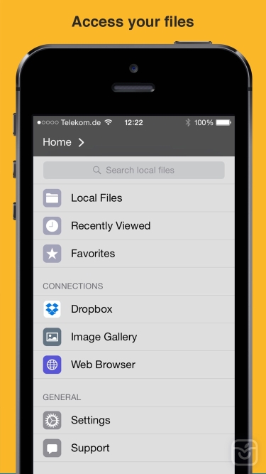 تصاویر File Manager App