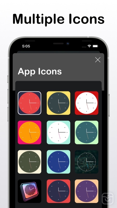 تصاویر Analog Clock - Desk Widget