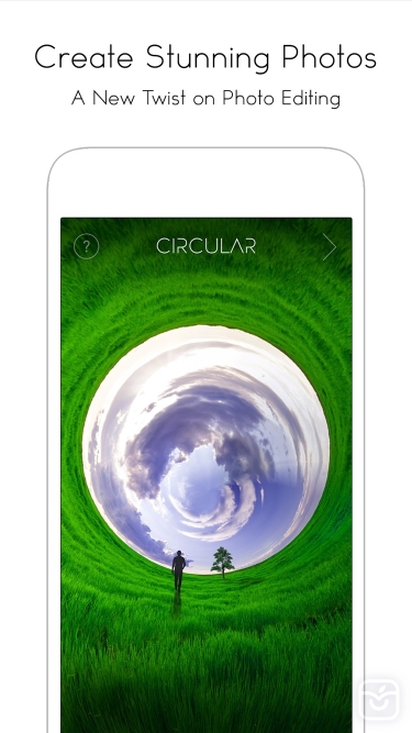 تصاویر Circular Tiny Planet Editor