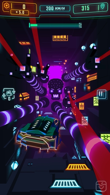 تصاویر Neon Flytron: Cyberpunk Flight