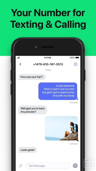 تصاویر Second Phone Number - 2Number