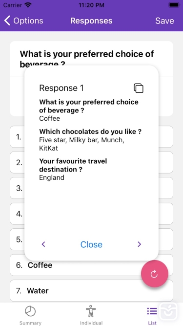 تصاویر FormsApp : Manage your forms