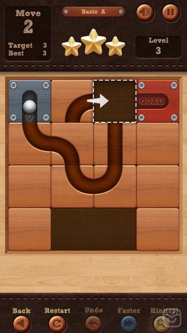 تصاویر Roll the Ball® - slide puzzle