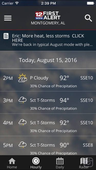 تصاویر WSFA First Alert Weather