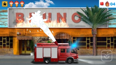 تصاویر Kids Vehicles Fire Truck games
