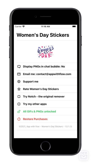 تصاویر Women's Day - GIFs & Stickers