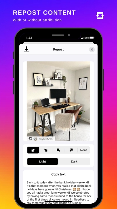 تصاویر Best Repost for Instagram