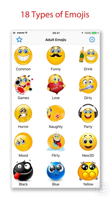 تصاویر Adult Emoji for Texting