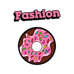لوگو Fashion Donut - GIFs Stickers