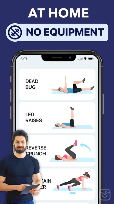 تصاویر Lose Belly Fat at Home ++