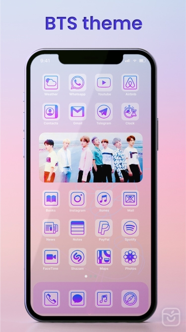 تصاویر Icon Changer - Color Themes ++