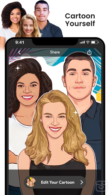 دانلود اپلیکیشن ToonApp Cartoon Photo Editor برای آیفون | آی اپس - اپ استور ایرانی دانلود اپلیکیشن ToonApp Cartoon Photo Editor برای آیفون | آی اپس - اپ استور ایرانی