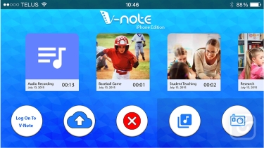 تصاویر V-Note iPhone Edition