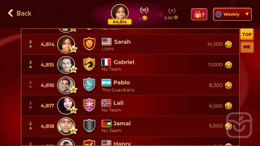 تصاویر Backgammon King Online