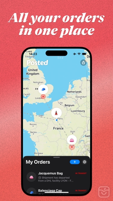 تصاویر Posted – Live Package Tracker ++