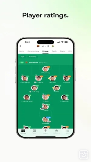 تصاویر FotMob - Soccer Live Scores
