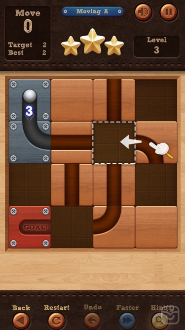 تصاویر Roll the Ball® - slide puzzle