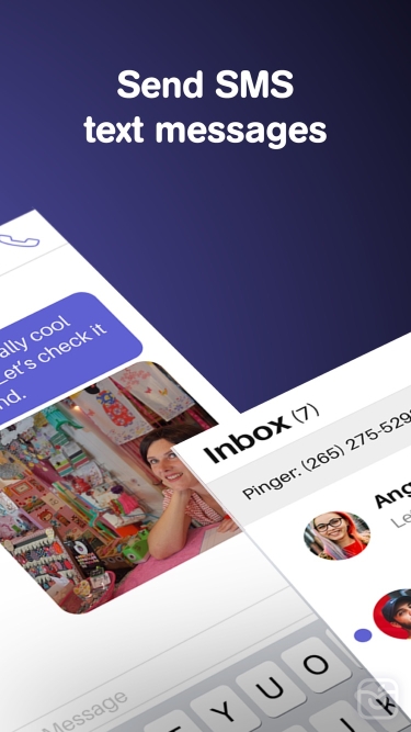 تصاویر Second Phone Number' App