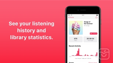 تصاویر PlayTally: Apple Music Stats