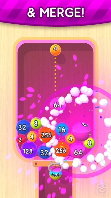 تصاویر 2048 Balls 3D