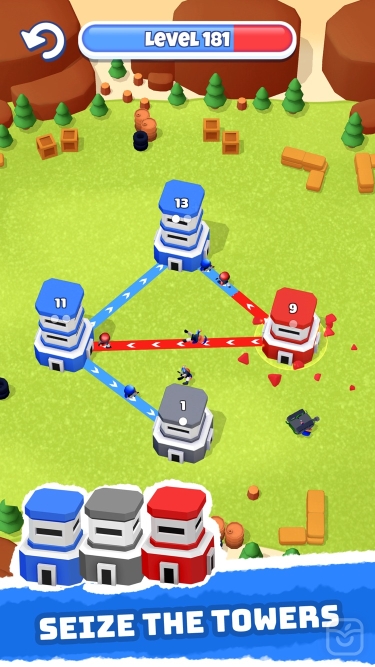 تصاویر Tower War - Tactical Conquest ++