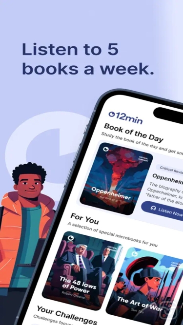 تصاویر 12min: Book Summaries Daily++| آنلاک شده