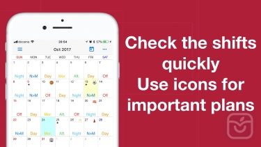 تصاویر Shift Work Calendar ++