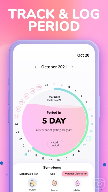 تصاویر Period Tracker ⋆