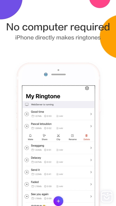 تصاویر Ringtones Maker - the ring app ++