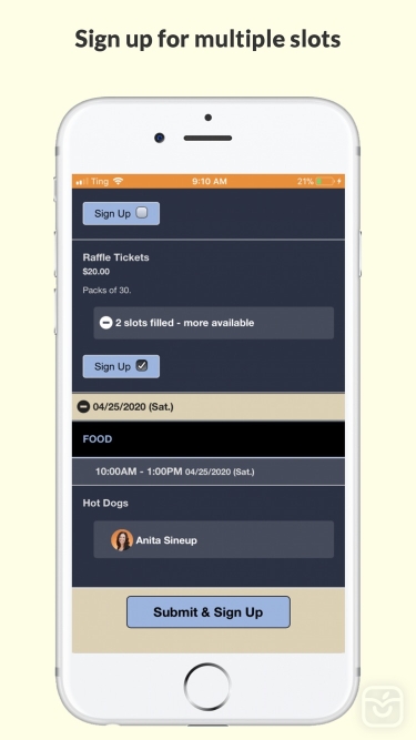 تصاویر SignUpGenius