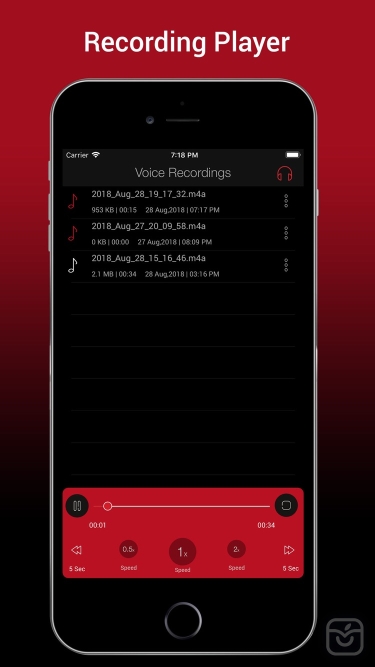 تصاویر Voice Recorder HD Pro