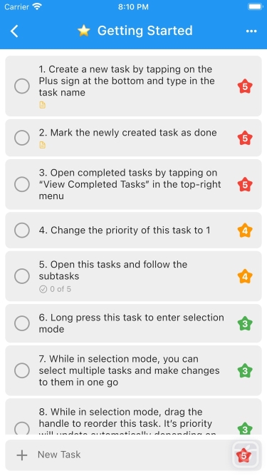 تصاویر Star2Do Lite: To Do & Priority