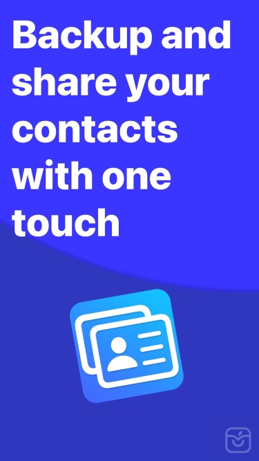 تصاویر Contact Exporter: Backup Share ++